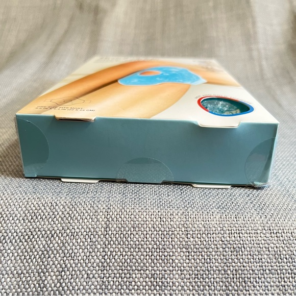 Brookstone Ice Pack Reusable Hot Cold Knee Wrap Silicone Bead Reduces Swelling - Picture 6 of 10